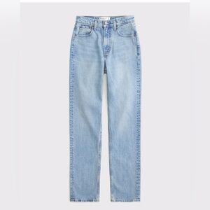 Abercrombie & Fitch 90’s straight ultra high rise jeans